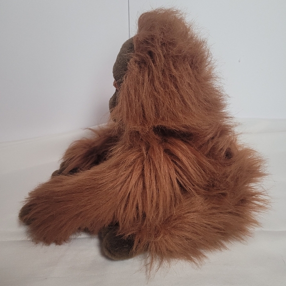 Vintage Chosun Realistic Orangutan Ape Plush Stuffed Animal 12" Korea - Picture 4 of 9
